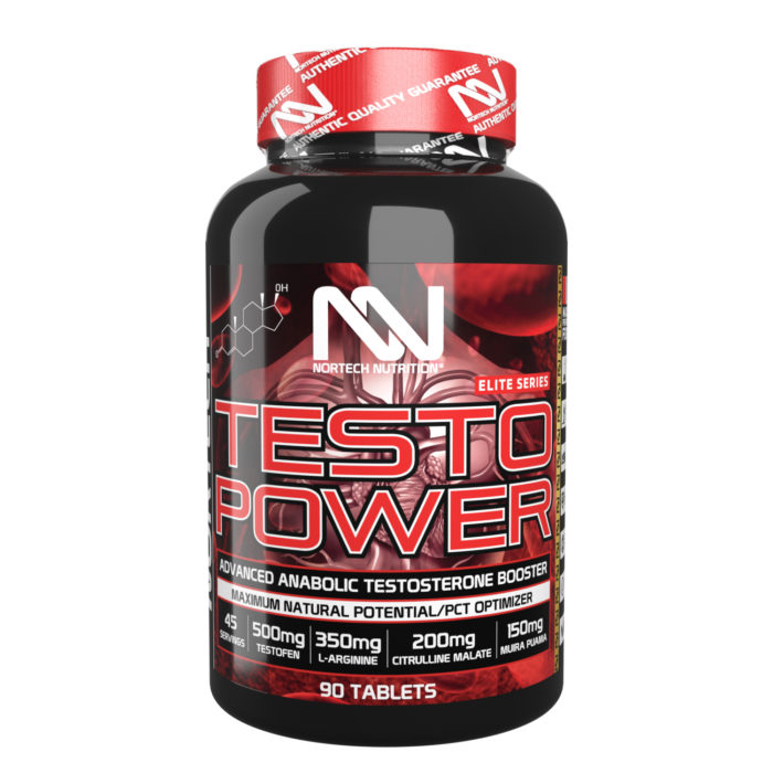 Testo power 90 tablets. Testosterone booster from Nortech Nutrition BRAND. Its a dietary supplement.