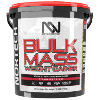 Bulk Mass Weight Gainer 15.6 LB (7,1 Kg) Strawberry Blast