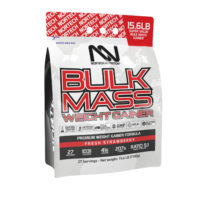 Bulk Mass Weight Gainer 15.6 LB (7,1 Kg) Strawberry Blast - Image 2