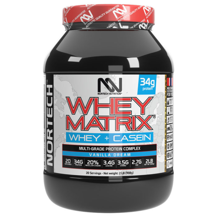 Whey Matrix 2 lb Vanilla protein powder